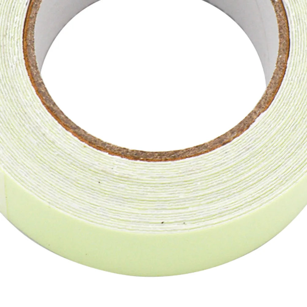 Glow in The Dark Tape Luminous Tape Sticker Removable 1cmx300cm High Visibility Security Decor for Theatres Staged & Dark Areas