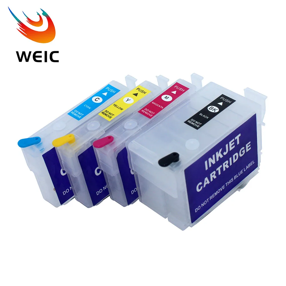 Europe 27XL T2711-T2714 Refill Ink Cartridge For Epson WorkForce WF 7110 7210 7710 7510 7715 7720 7610 7620 3620 3640