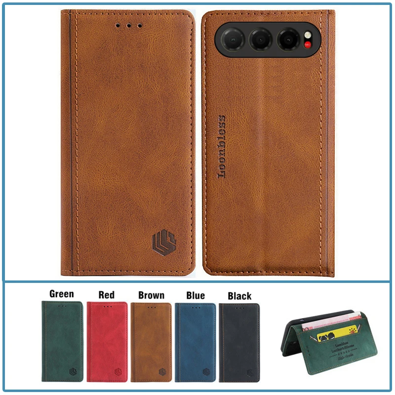 Flip Book Holster für ZTE Nubia Air Handyhülle ZTE Nubia Air Lederhülle Etui ZTE Hülle 5G Nubia Air Coque NubiaAir Wallet Capa