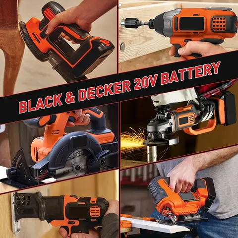 8 best sales Black Decker borrmaskinbatteri - №2