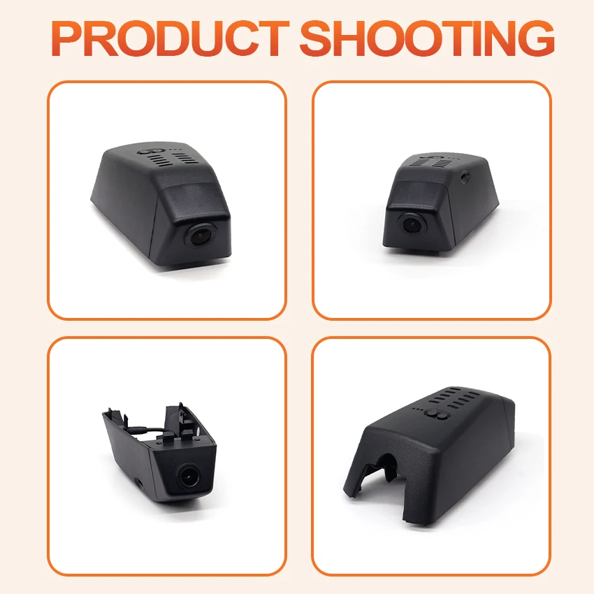 لفولفو XC40 2022-2025 4K HD داش كام ل كاميرا السيارة مسجل داشكام واي فاي جهاز تسجيل أجهزة تسجيل السيارات اكسسوارات App التحكم