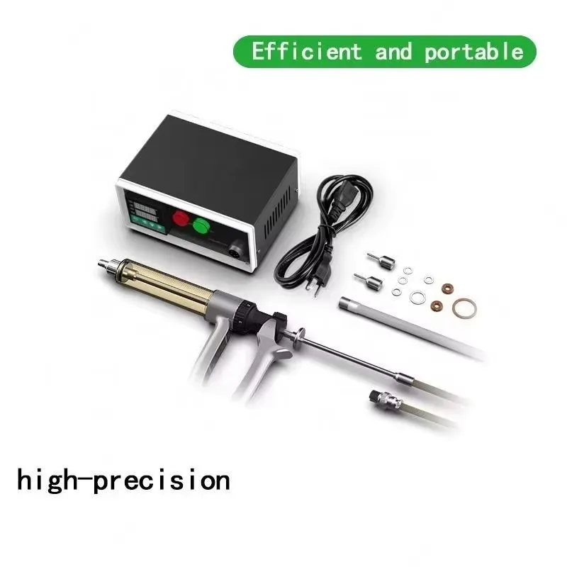 Small Semi-automatic Adjustable Constant Temperature Heating Hand-operated Liquid and Thick Oil Filling Machine