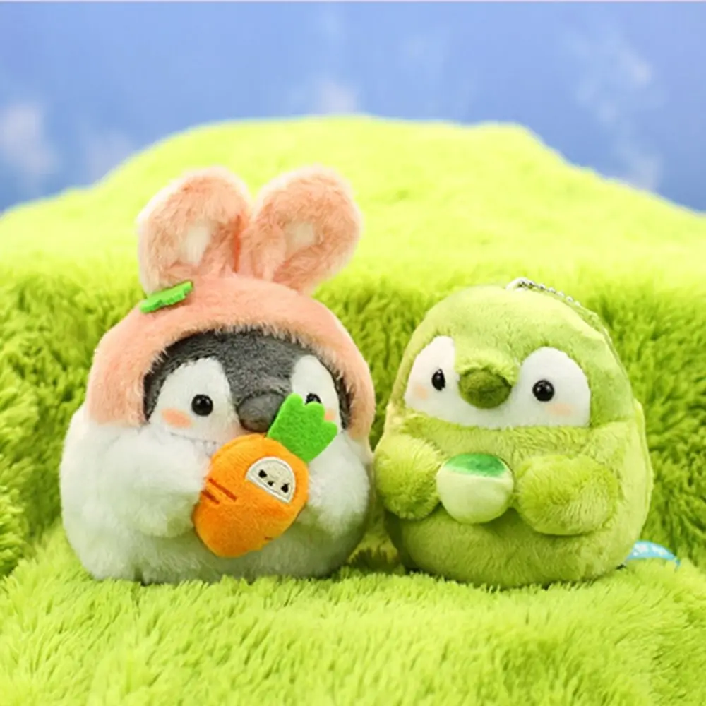 Kawaii Cartoon Cross-dressing Pinguïn Gift Bag Hanger Rugzak Charme Kleine Dieren Sleutelhanger