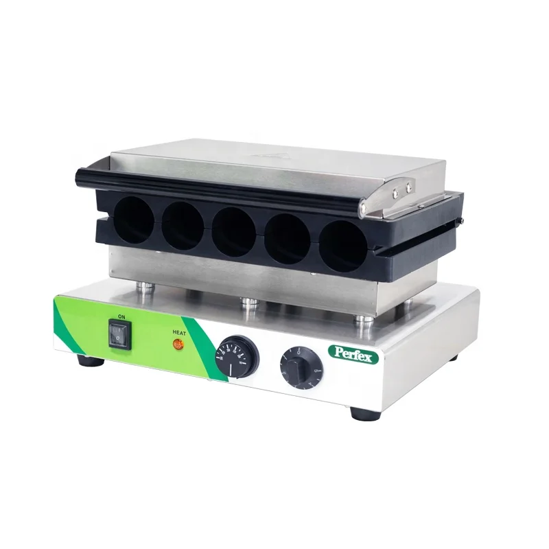 เครื่องปิ้งขนมปังไฟฟ้า 5 ม้วนและเครื่องทําแซนวิช