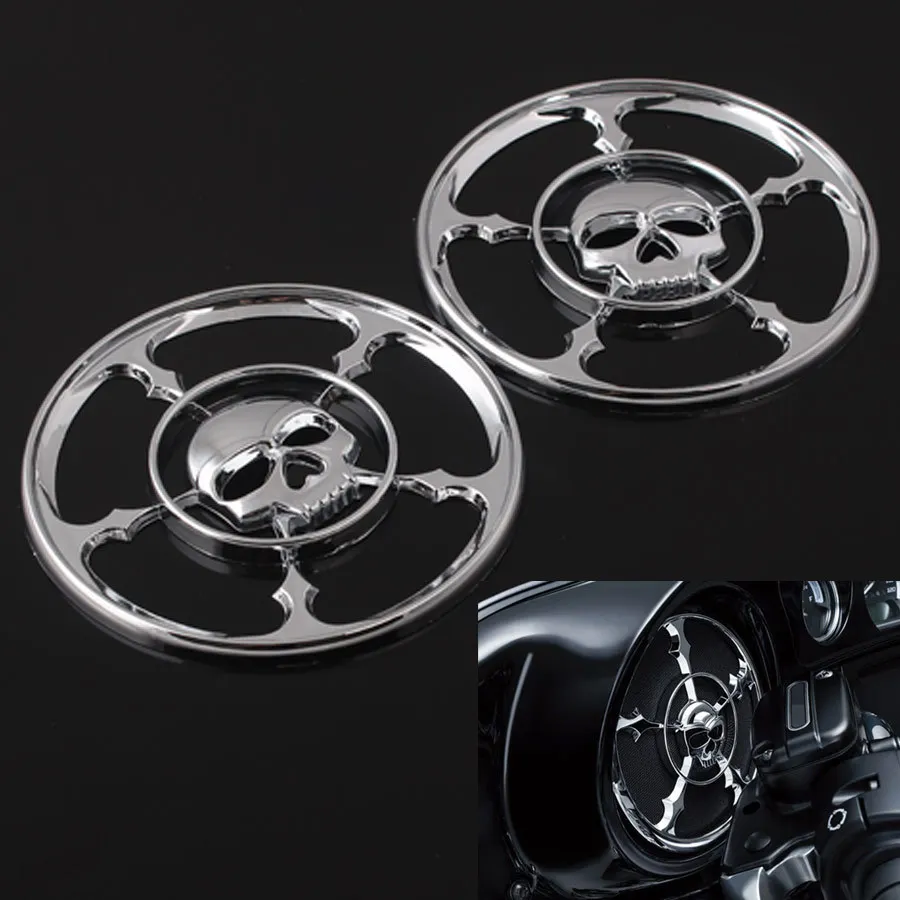 Chrome Skull Speake…