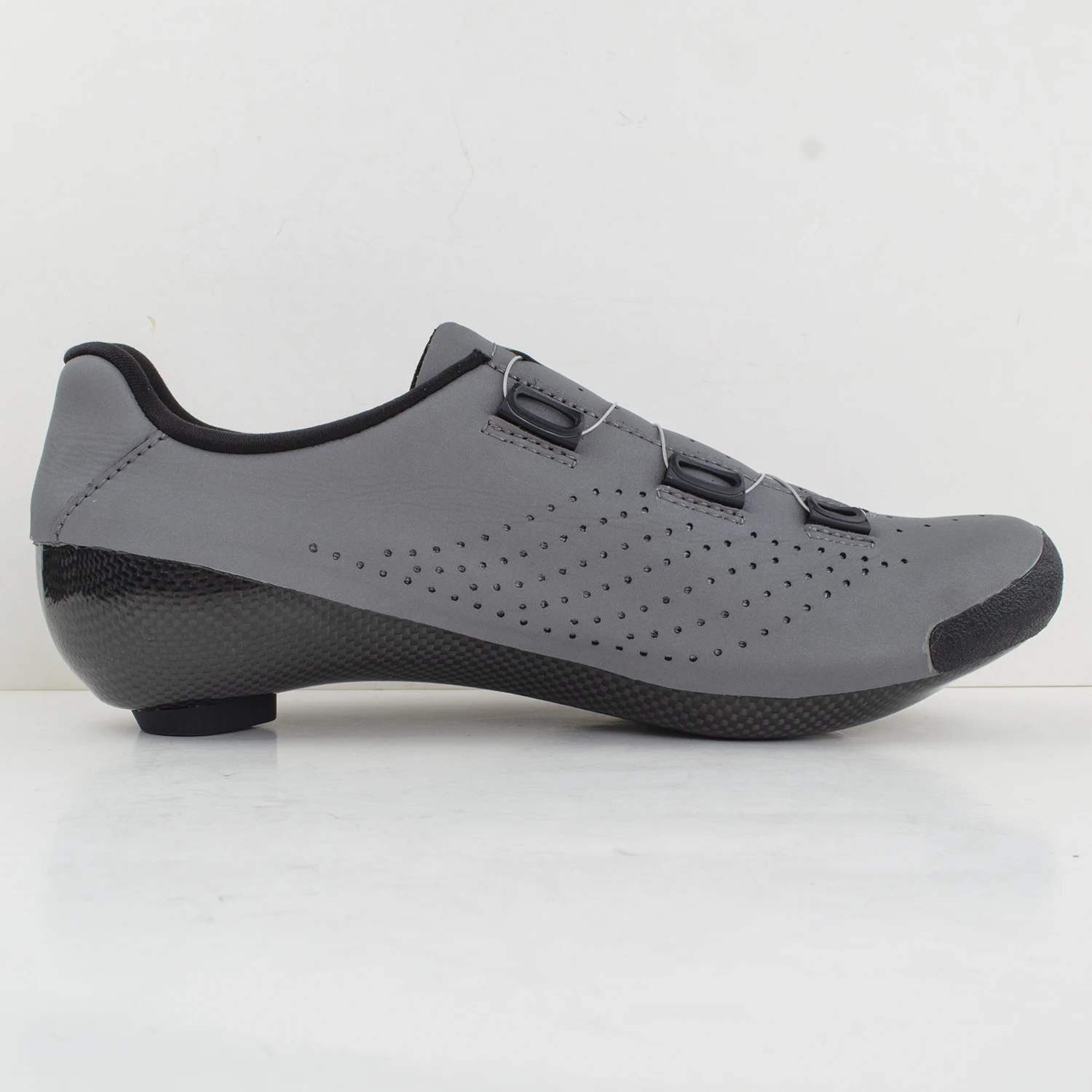 Hyper Cycling  Shoes Reflective black Cycling shoes Carbon Cycling shoe Professional Road Lake BONT Verducci