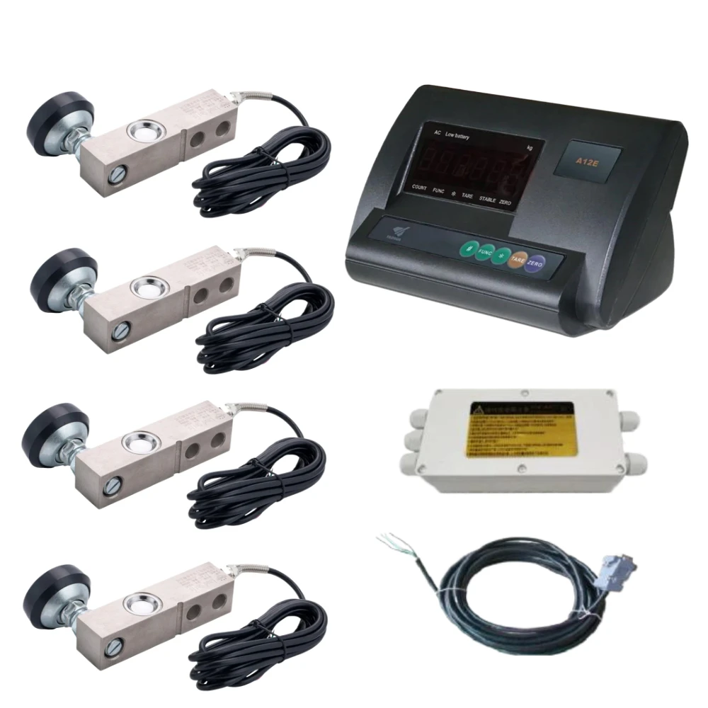 Sensor de Pesagem para Pesagem Pecuária Instrumento Loadmeter 500kg 1t 2t 3t 5t Brasil Especificação Ac220v Xk3190-a12