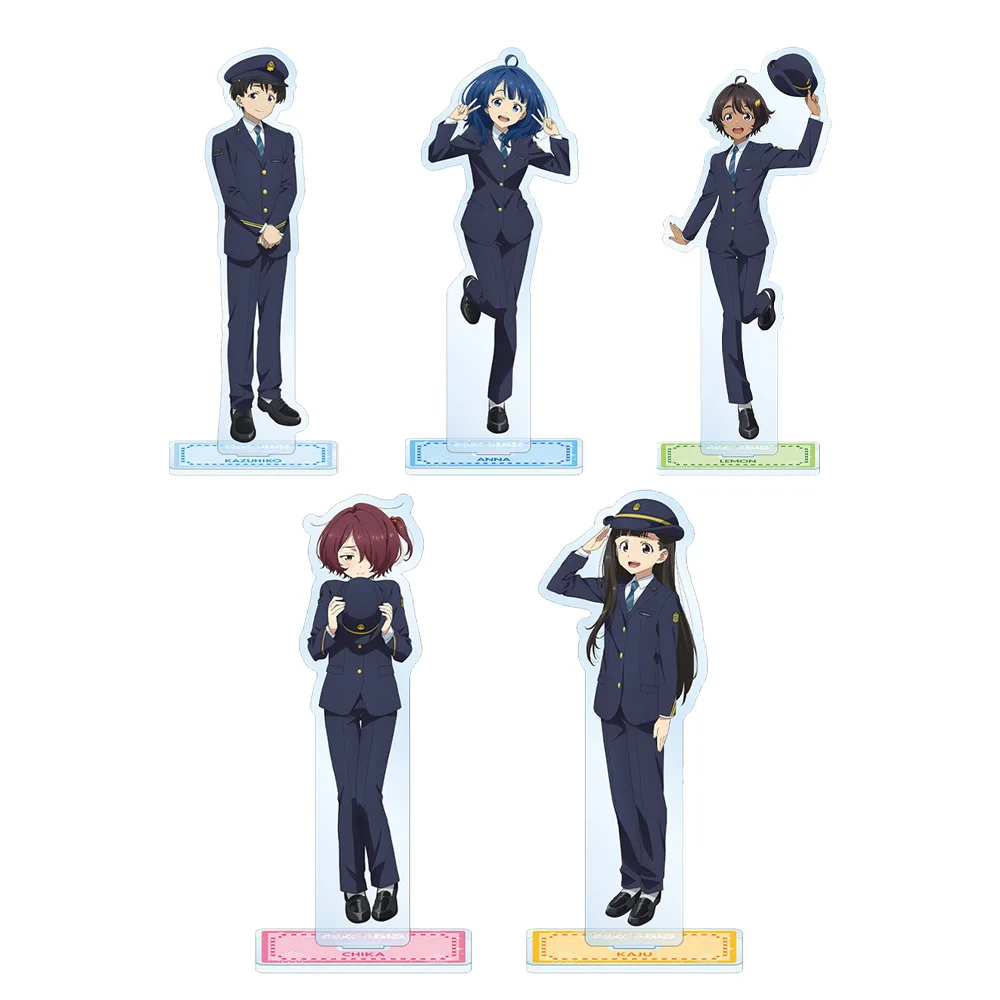 Too Many Losing Heroines!Kaju Nukumizu Kazuhiko Nukumizu Chika Komari Lemon Yakishio Anna Yanami Acrylic Stand desktop ornament