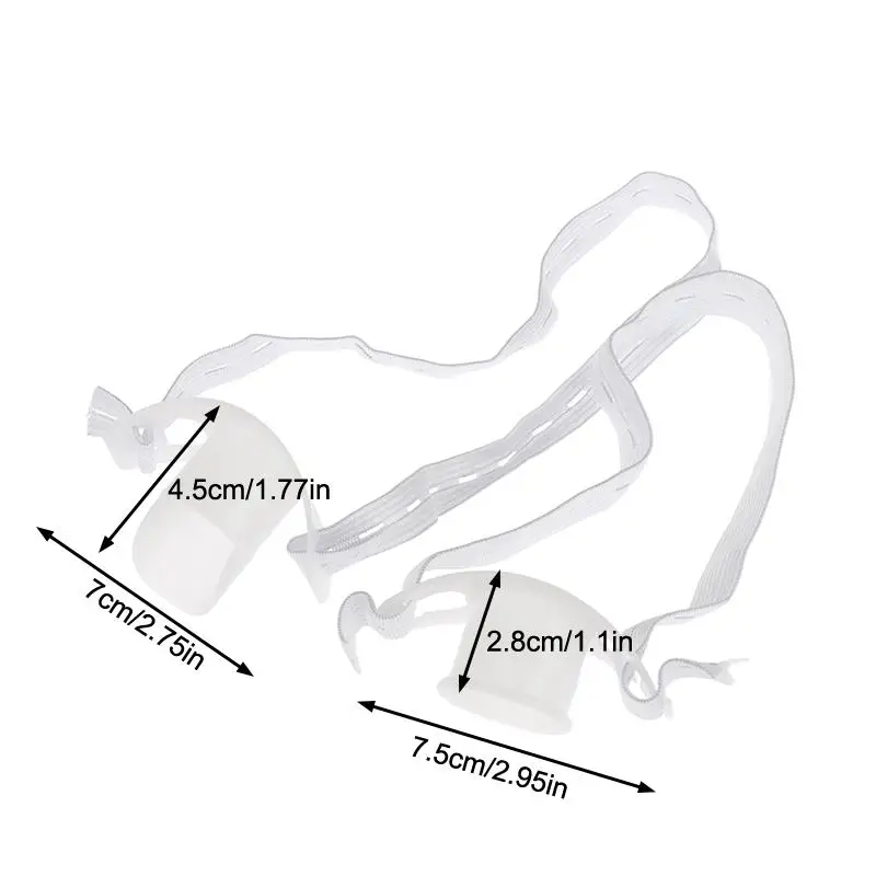 10pcs Disposable Gastroscope Mouth Pad Oral Stopper Bite Free For Grinding Teeth Cheek Gastroscope Bite Mouth
