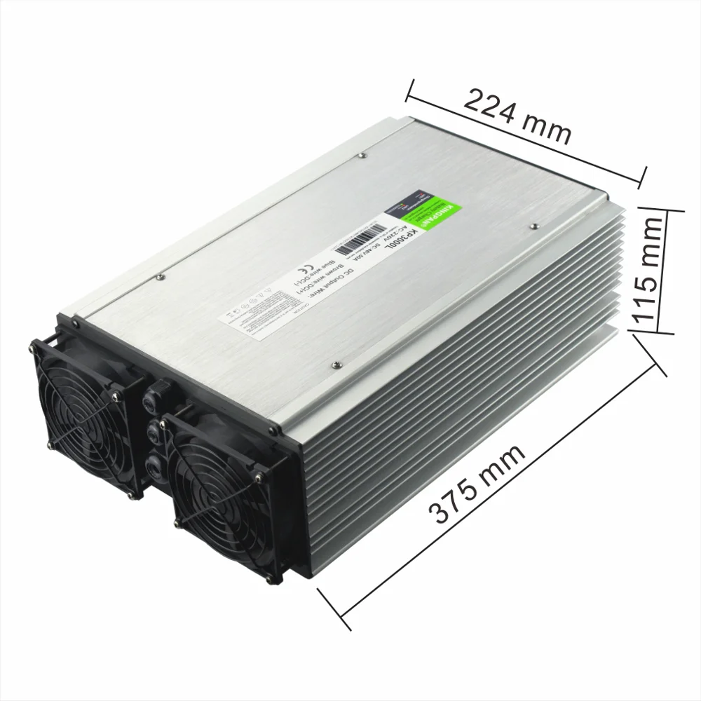 3300w Battery Charger 48v 60v 144v 288v Li-ion/lifepo4 Battery Charger with CE&ROHS for Electric Car/forklift Power Sports