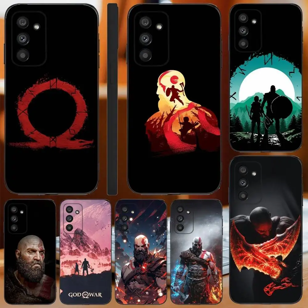 

God Of W-War Phone Case For Samsung Galaxy A13,A21s,A22,A31,A32,A52,A53,A71,A80,A91 Soft Black Cover