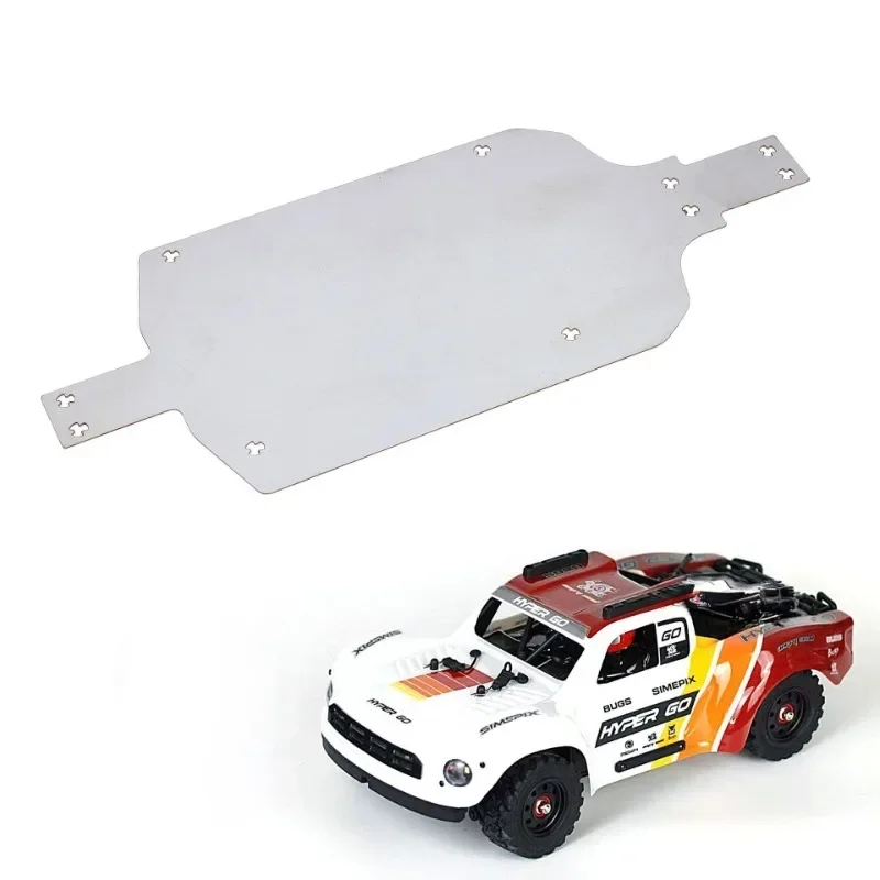 MJX 14211 Protector de chasis de carcasa de coche protección contra arañazos de acero inoxidable armadura inferior subrecubrimiento MJX14211 Accesorios