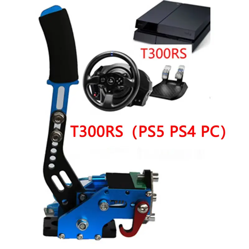 Handbrake For Thrustmaster T300RS/T300GT/T300 Ferrari Steering wheel to play PS5/PS4 /PC Console Play Racing Simracing Game