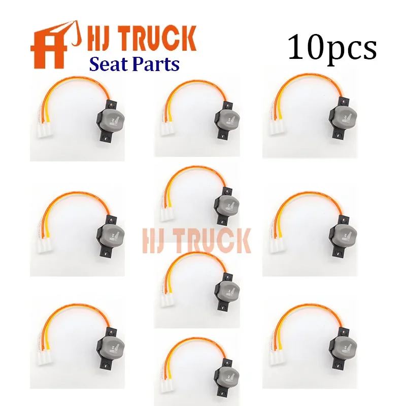 

10PCS Seat Valve for Iveco Seat Regulation Control Switch Left hand drive 42538395 42568875 81623406127 for isri seat spare part