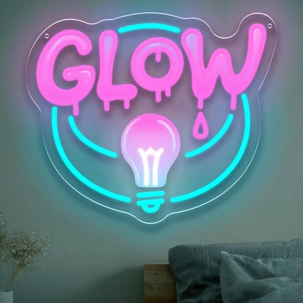 グローネオンサイン-シャイン-led-ネオンライト-usb-調光可能-寝室-誕生日パーティー-クラブナイト-バー-カフェ-壁装飾-女の子-ロマンチックなギフト