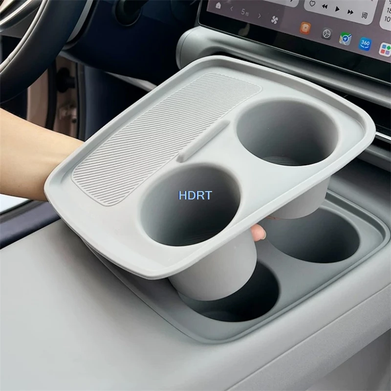 For Leapmotor B03X A10 2026 + Center Console Water Cup Pad Storage Box Container Case Organizer Cover Car Styling Accessories
