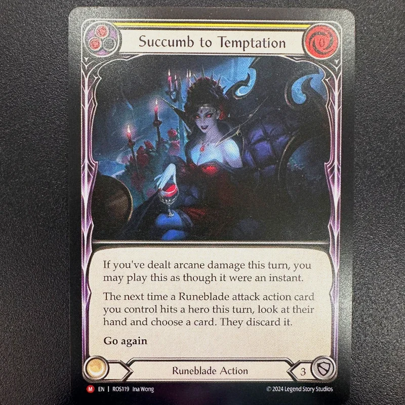 Flesh and Blood NON FOIL Proxy Cards For Entertainment Games FAB Persuasive Prognosis Savor Bloodshed Card Collection Toy Gift - Image 5