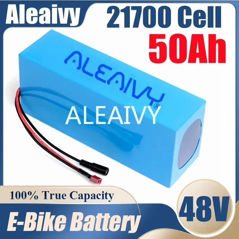 

Aleaivy 48V 30ah 35ah 20ah 25ah 40ah 50ah 45ah ebike battery 21700 Lithium Battery Pack For Electric bike Electric Scooter