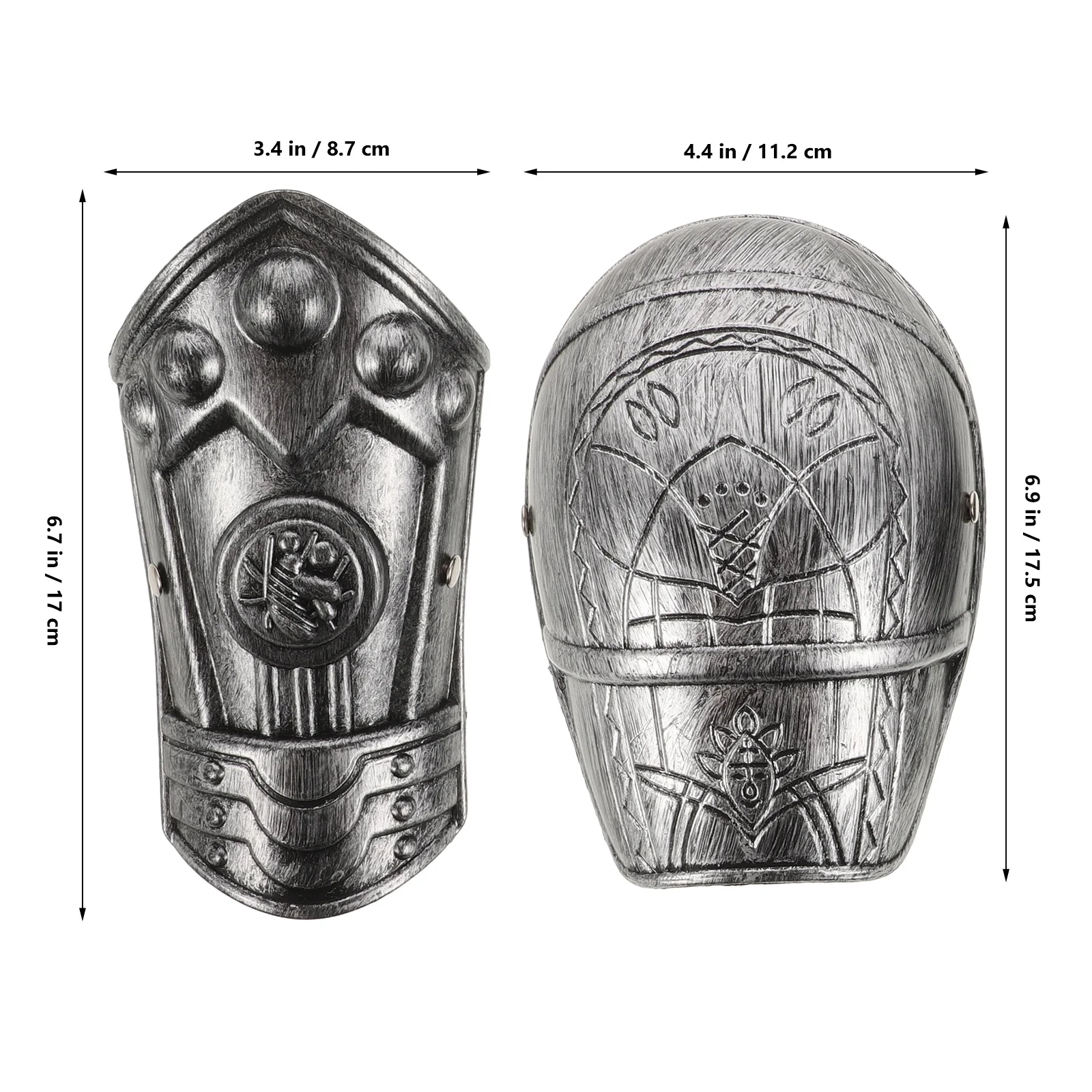 Accessoire de Cosplay d'armure médiévale pour plaque de protection des épaules, manchon de protection, accessoire de Costume d'halloween, fourniture de jeu de déguisement