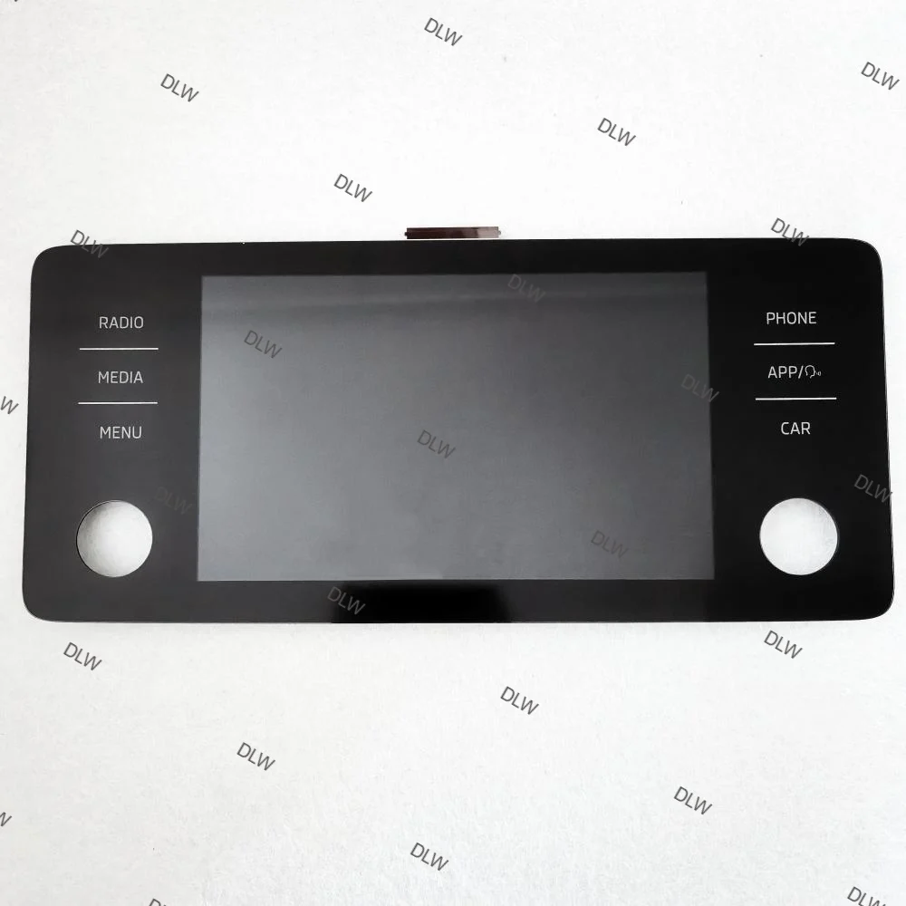 Original Navigation Monitor Radio LCD Display With Touch Screen 8 Inch For SKODA KAMIQ (NW4) SCALA Fabia IV Slavia 654035869H