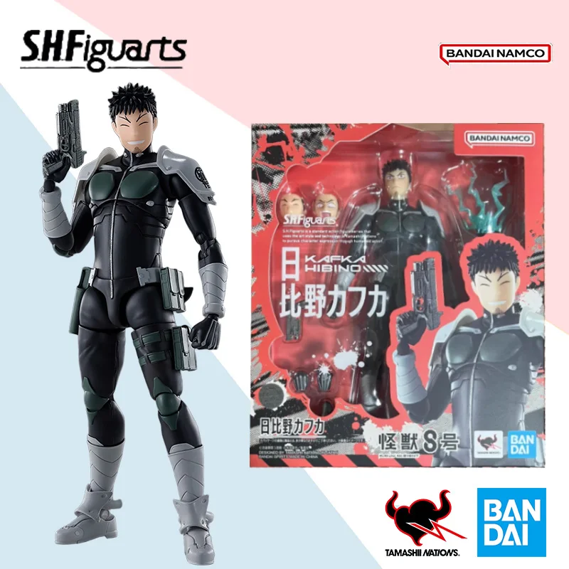

Bandai KAFKA HIBINO KAIJU No. 8 аниме фигурка модель игрушки 16 см коллекция украшений