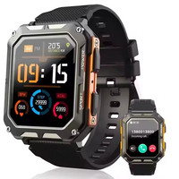 C20 PRO Smart Watch Men Bluetooth Call Outdoor Sports 1.83inch Large Screen Voice Assistant Fitness C20Pro Smartwatch