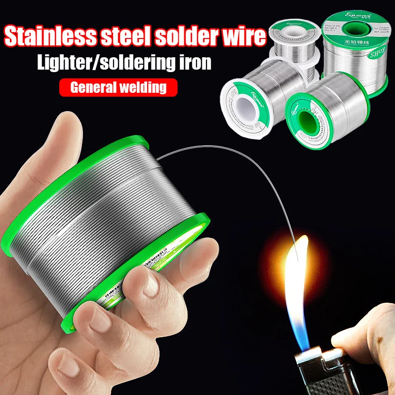 

Бессвинцовая паяльная проволока Sn99.3Cu0.7, диаметр 1,0 мм 217 ℃ Точка плавления, канифольный сердечник, сварочная оловянная проволока высокой чистоты ﻿