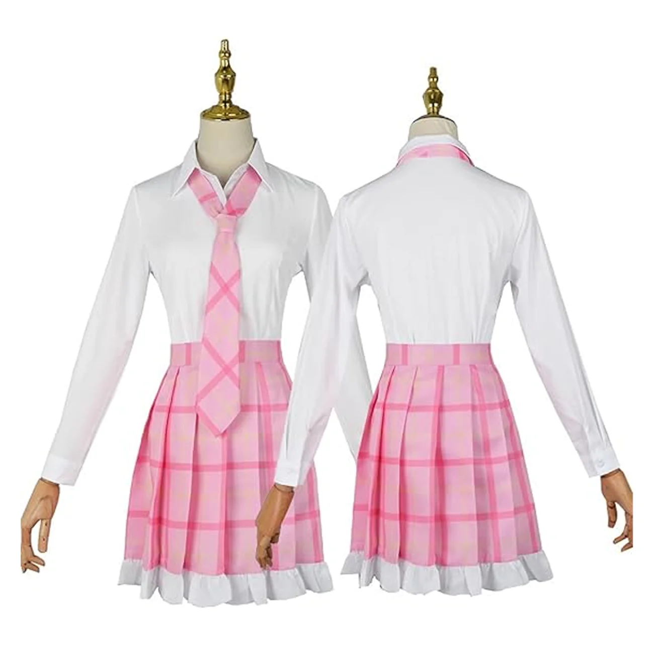 Hemixush Anime Noragami Cosplay Ebisu Kofuku Cosplay Costume Full Set Female Uniform Party Suit