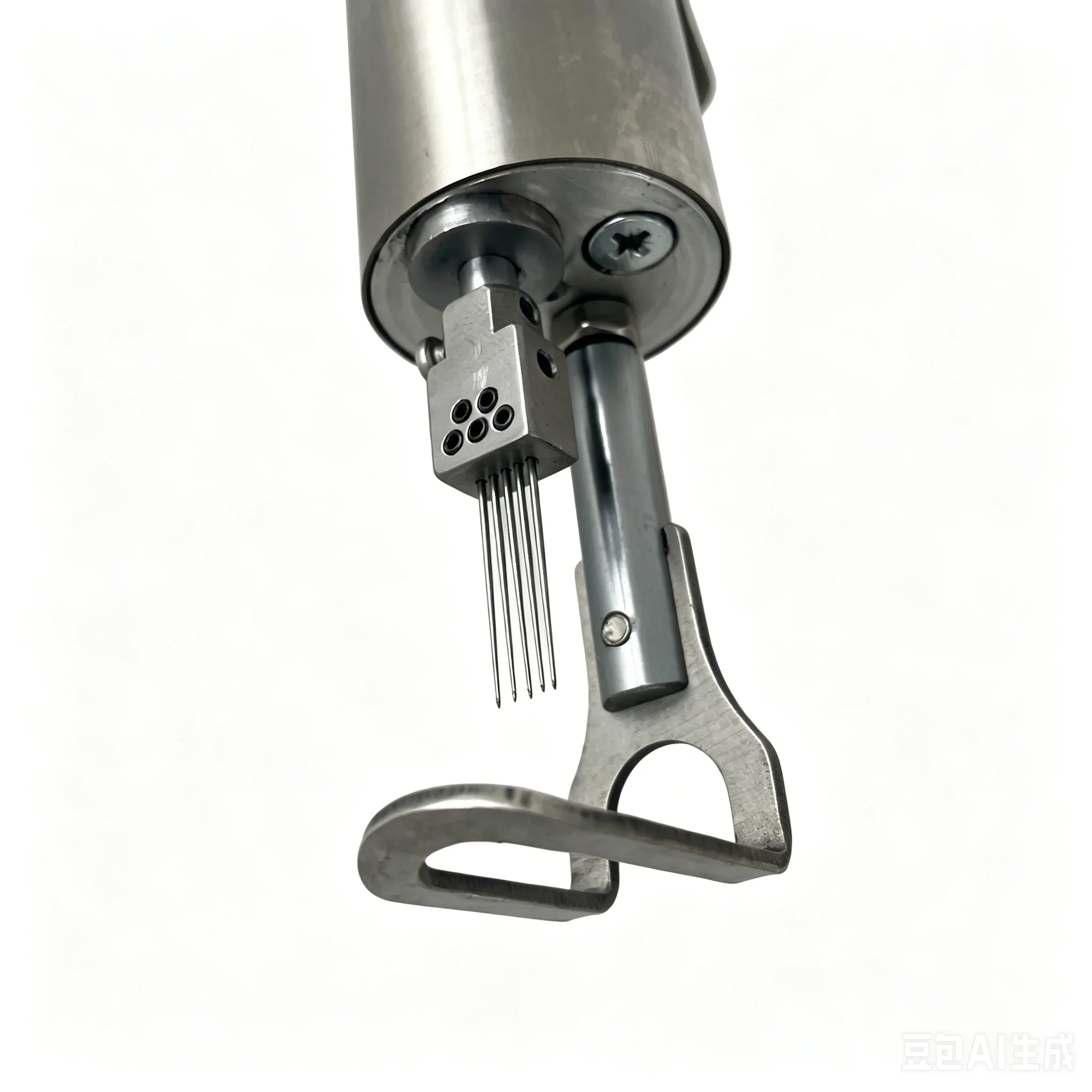 Multifunctional Hair Injection Machine 2-in-1 for Lace Wigs PU Lace Closure Training Head Toupee Topper Ventilation Hairdressing