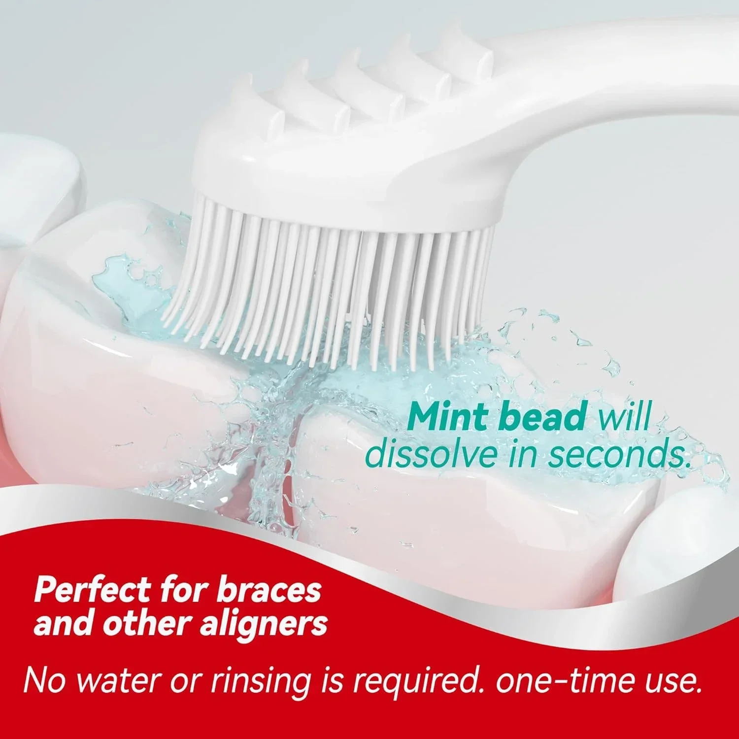 Мини-кисти — одноразовые зубные щетки с зубной пастой и выбираете для работы или путешествий, 24 шт. (смешанный вкус (упаковка из 1 шт.)