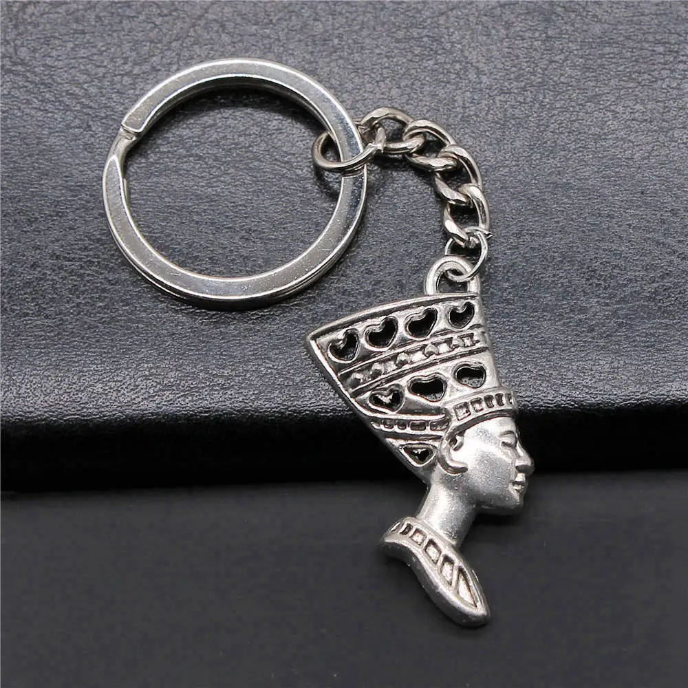 Trend Pharaoh Chief Keychains 28Mm Ring Girl Jewelry Father'S Day Findings & Components