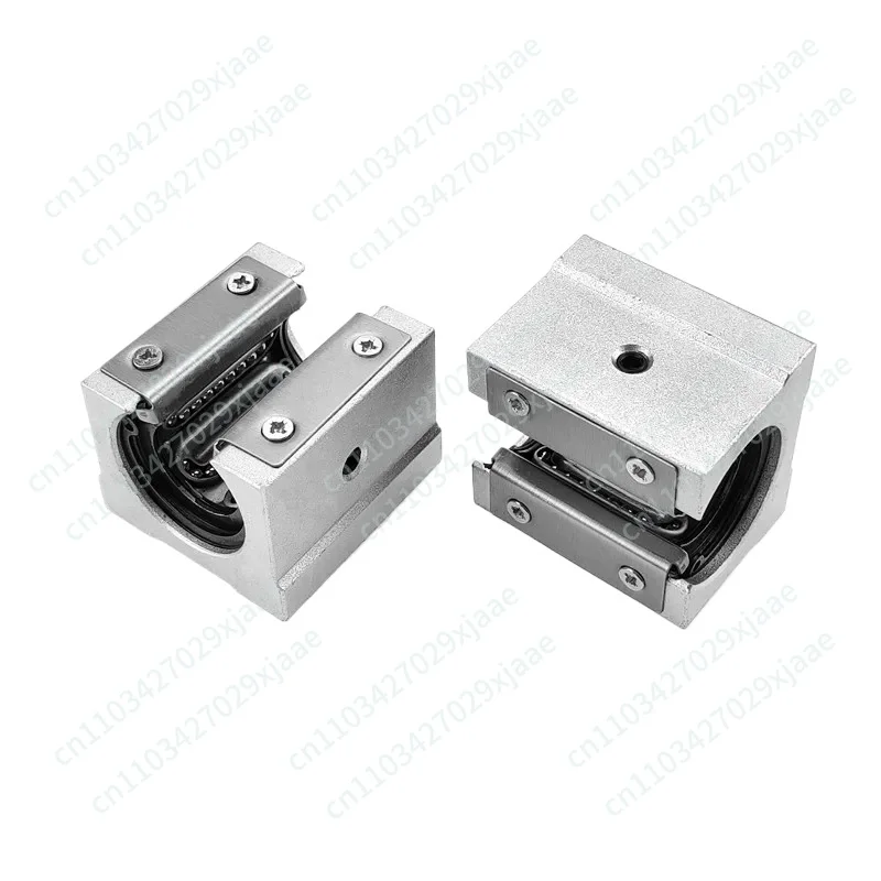 Linear Motion Guide Rail Ball Slide Unit SBR16 SBR16GA CNC Machine Tool Aluminum Steel Cage Linear Bearing for 16mm Rod Shaft