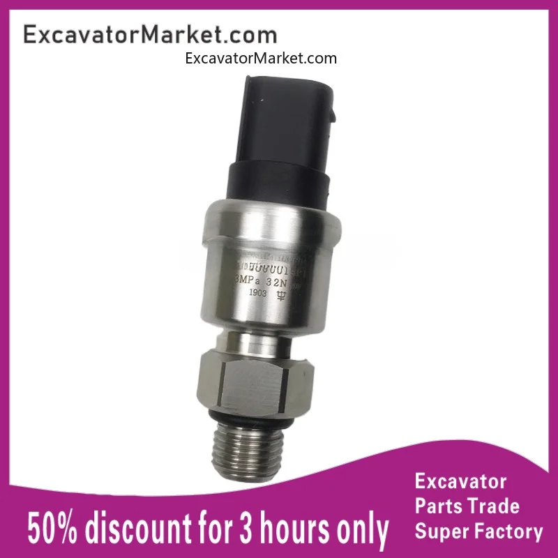 

Excavator Spare For Kobelco 200 210 250 260 330 350-6E-8Main pump hydraulic pump high and low pressure sensor