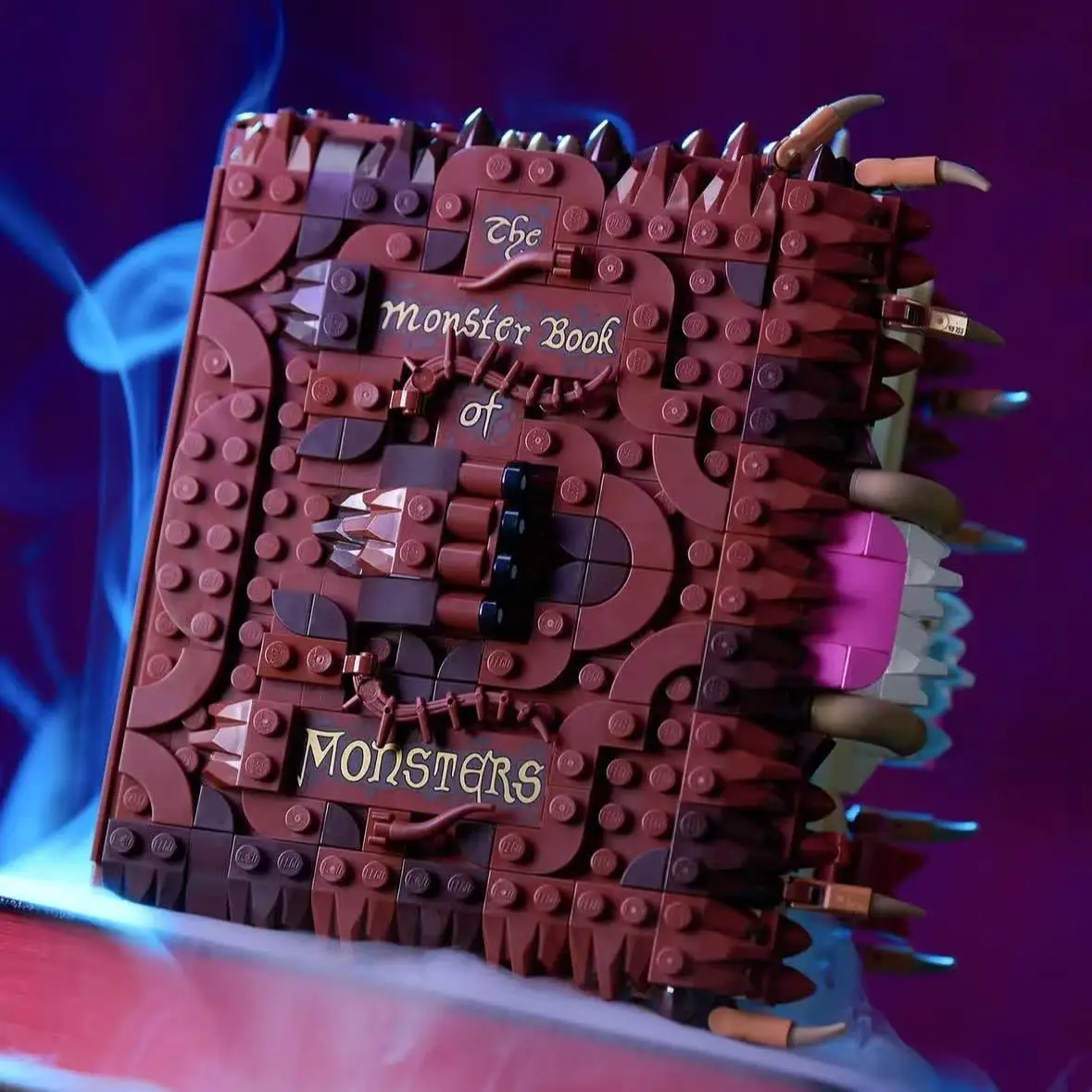 518 قطعة مينيسو ديزني شومبينغ الوحش كتاب الوحوش 76449 بنة نموذج الطوب ديكور المنزل لعبة عيد الميلاد هدية عيد ميلاد #4