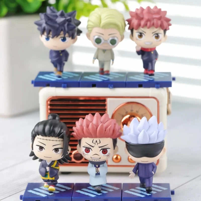 

Hot Sale Jujutsu Kaisen V2 Original Stride Walk Series Blind Box Satoru Gojo Anime Figure Doll Desktop Decoration Toy Gifts