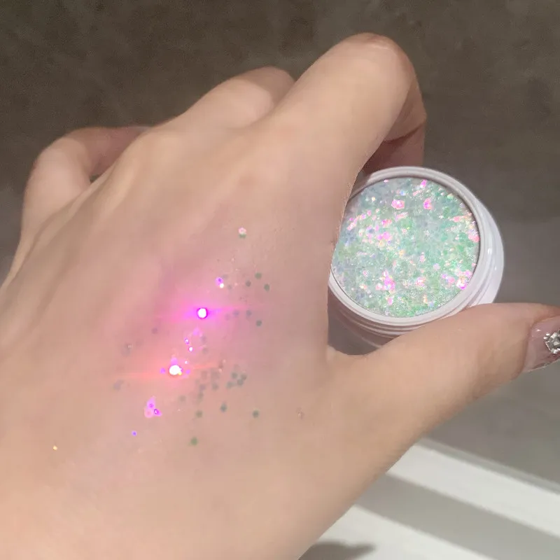 بريق لون واحد عينيه الماس كبير الترتر اللؤلؤ الترتر العين رفع هلام طويلة الأمد المبهر الرقص مرحلة ماكياج العين