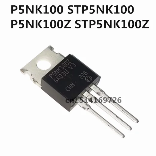 Original new 5pcs/ P5NK100 STP5NK100 P5NK100Z STP5NK100Z 3.5A/1000V TO-220 convert integrated circuits In stock