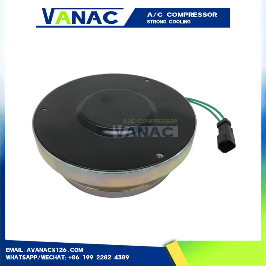 Sanden 4479 4640 8109 SD7H15 السيارات التيار المتناوب ضاغط المغناطيسي مخلب بكرة الجمعية لشركة كاتربيلر ABPN83304734 58768 106-5122