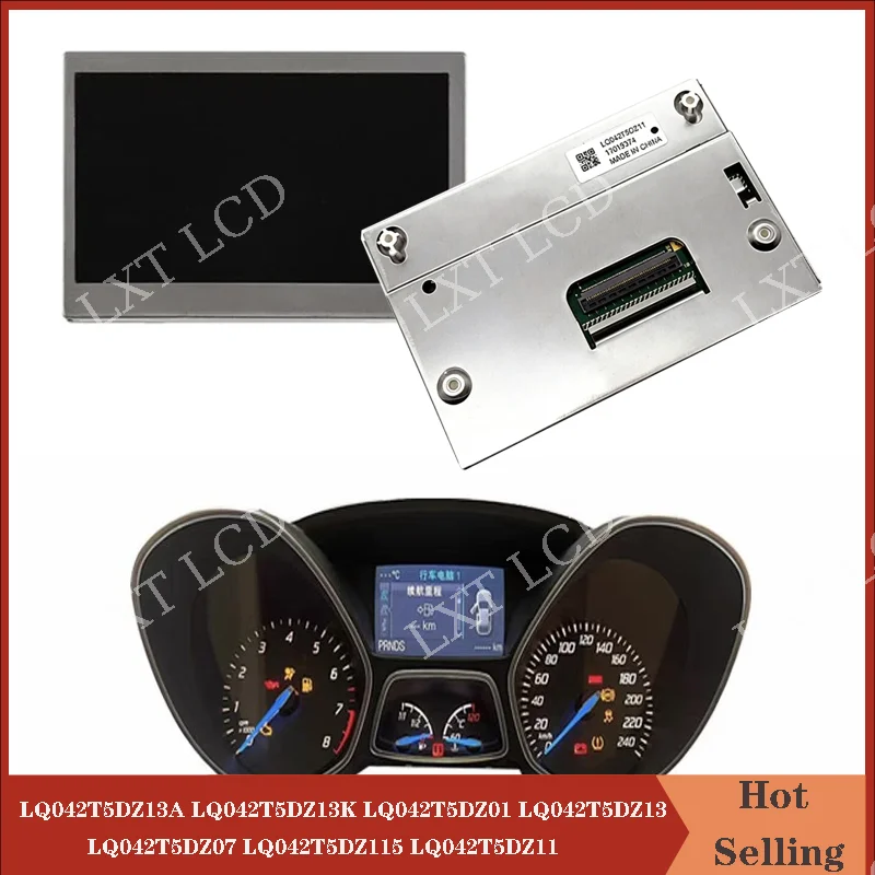 Original 4.2 inch LQ042T5DZ13A LQ042T5DZ13K LQ042T5DZ01 LQ042T5DZ13 LQ042T5DZ07 LQ042T5DZ115 LQ042T5DZ11 LQ042T5DZ05 For Ford
