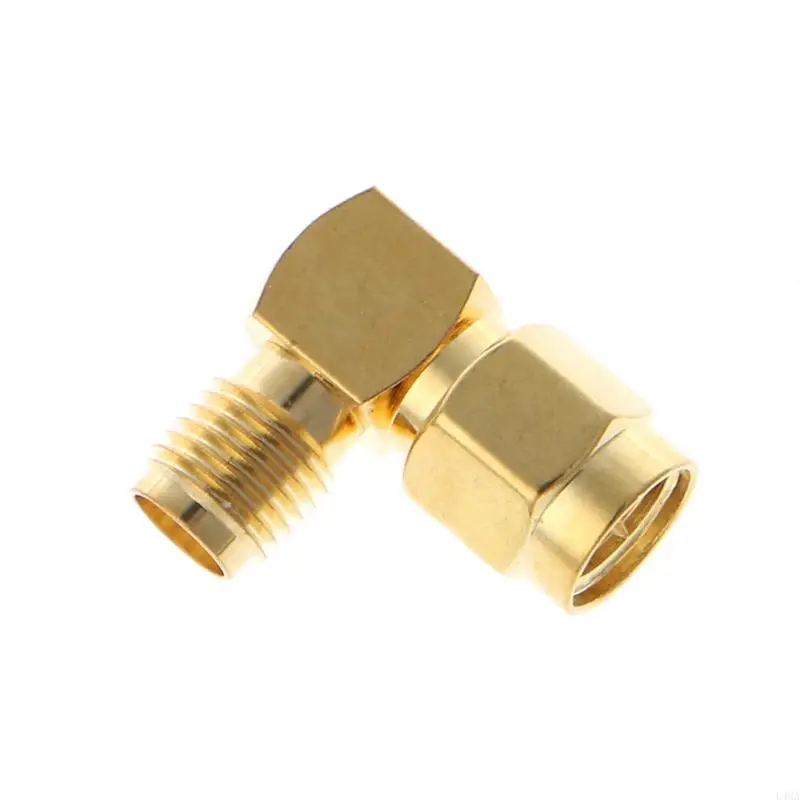 

L4MA SMA Male To SMA Female 90 Degrees RF Coaxial Connector Adapter