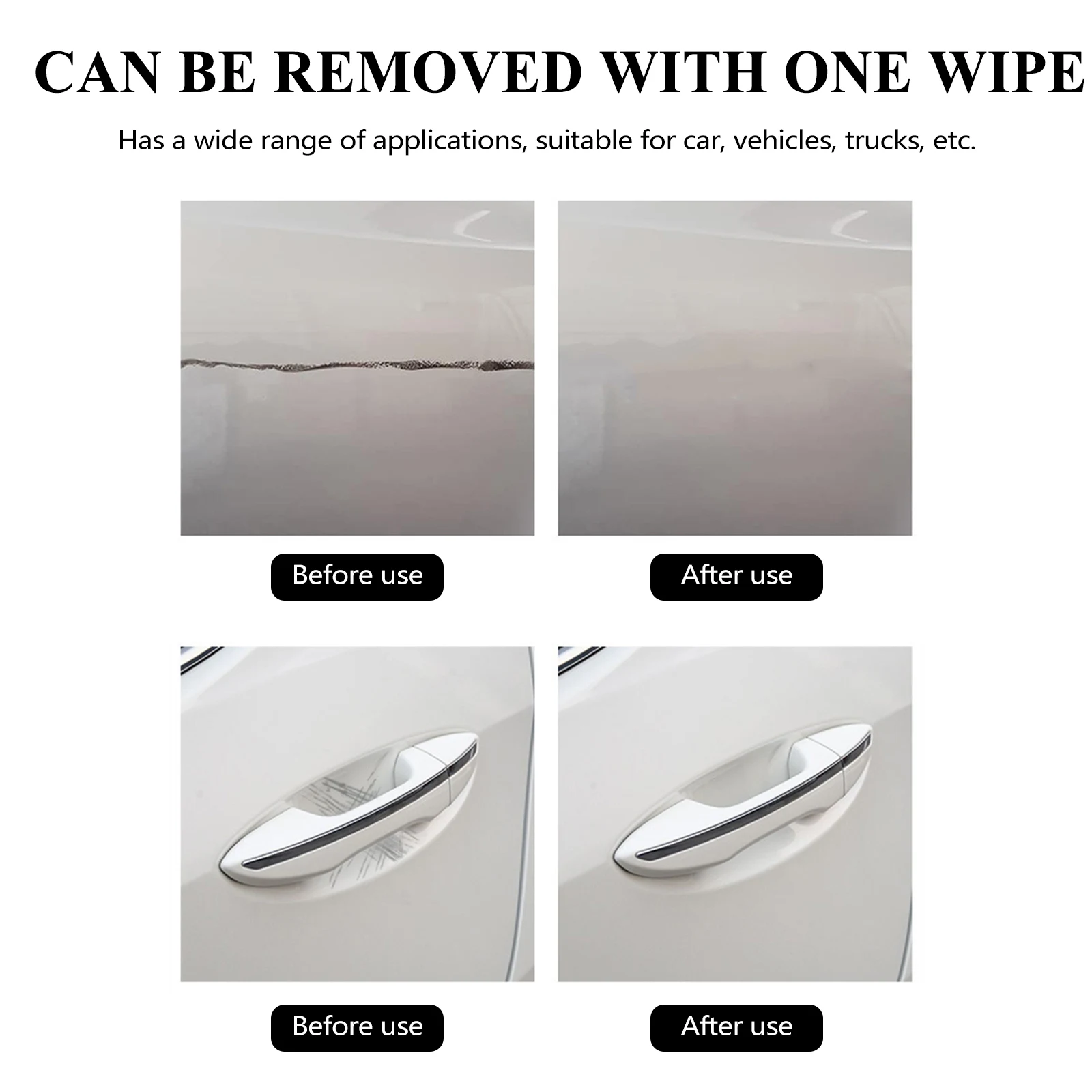 

2 Sets Scratch Wax Car Repair Kit Auto Supplies Paint Remover Professional Tool For Cars Trucks Vehicles Remove Scratches Dirt