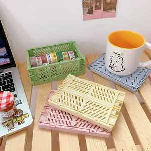 Mr. Followable Folding Paper Stationery Holder, 6 Styles, Simple, Beautiful, For Student, Office, Table Storage 9 Main Sales Stationery Cute - №8
