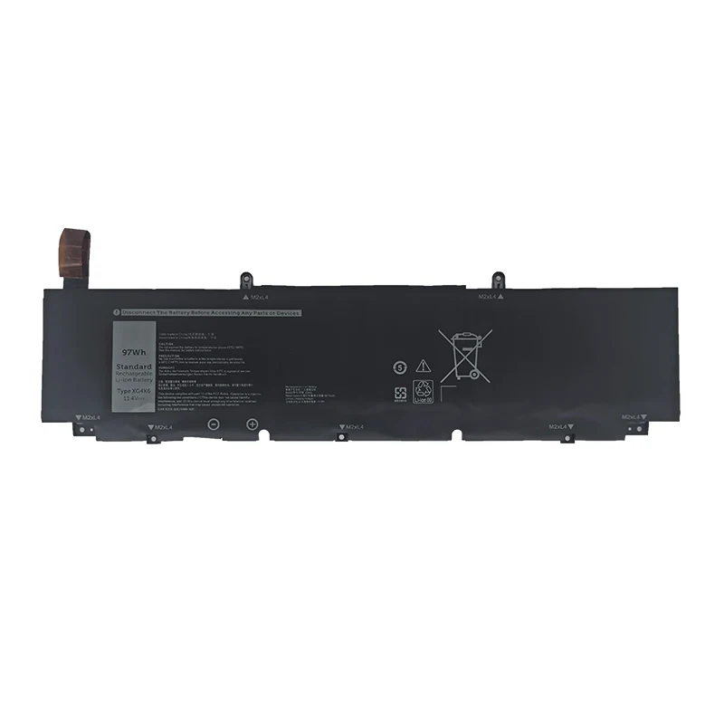 

56Wh 5XJ6R 97Wh XG4K6 Laptop Battery for 17 9700 9710 Precision 5750 5760 Bateria 11.4V Replacement Battery