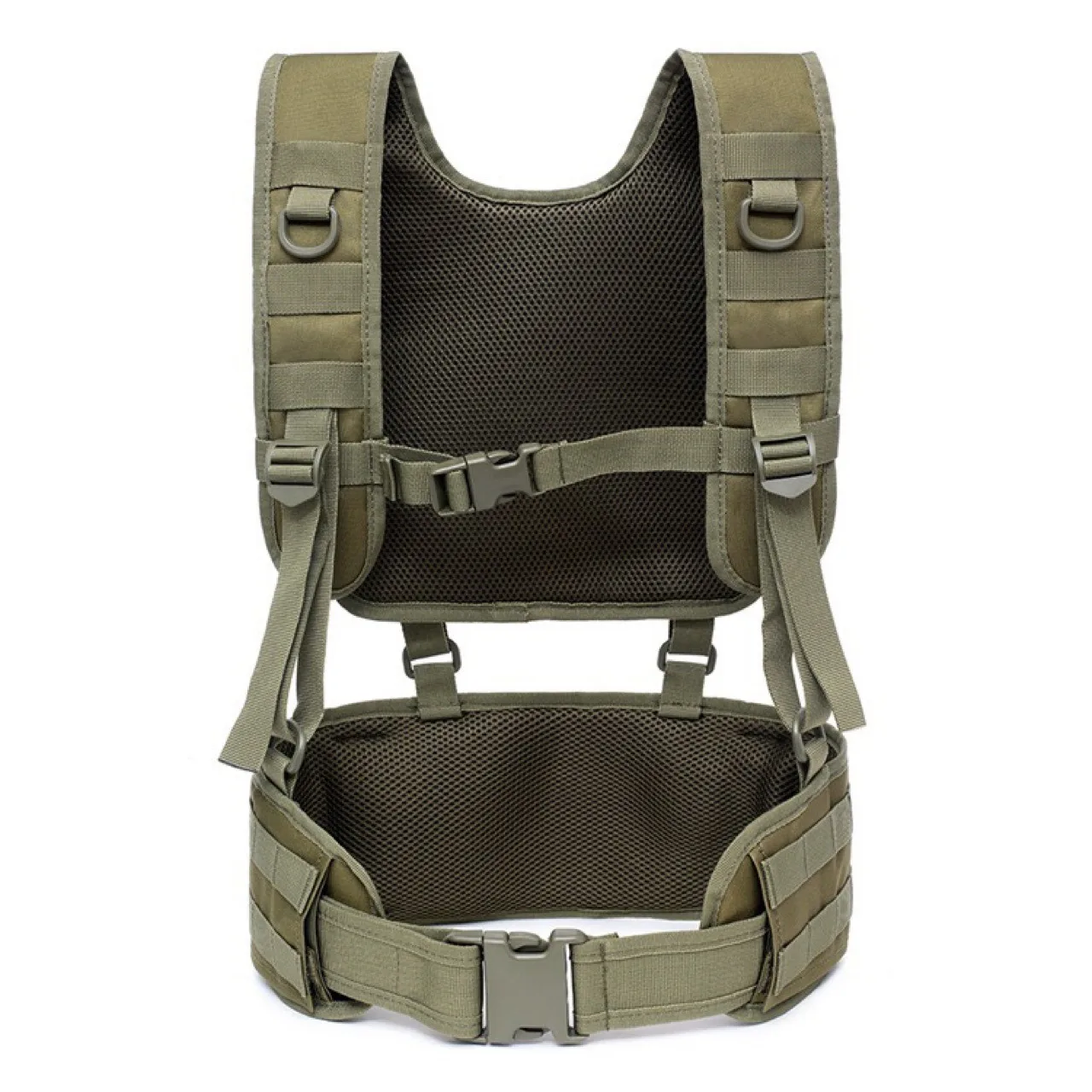 Neutral Oxford cloth outdoor sports breathable walkie-talkie bag Leisure travel solid color accessory bag