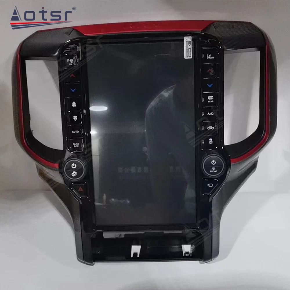 Tesa- Screen Android 13 Multimedia Radio Receiver For Dodge Ram 2018 2019 2020 Car GPS Navigation IPS Bluetooth Head Unit Auto - view 4