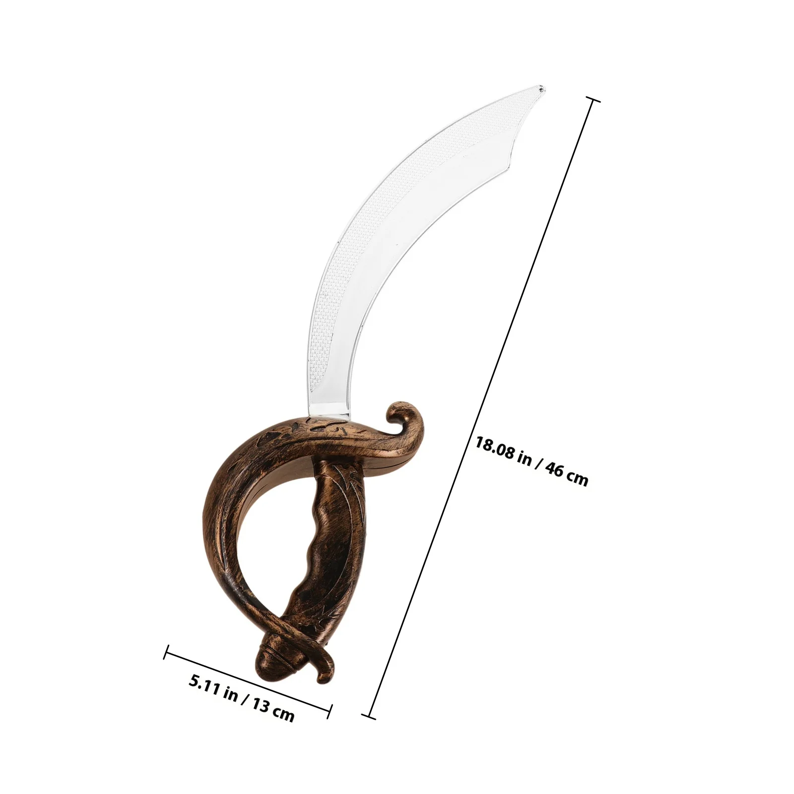 1 مجموعة القراصنة السيف اكسسوارات البلاستيك Playset هالوين زي الدعائم الاطفال القراصنة السيوف حفلة تأثيري المرحلة تأثيري