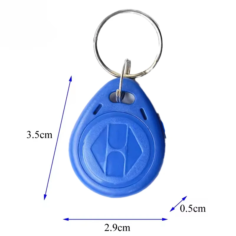 5/10Pcs T5577 125KHZ ID Key Card Access Control Key Tags Rewritable 125KHz RFID Tag Proximity ID Token Keyfobs Rewritable Keyfob