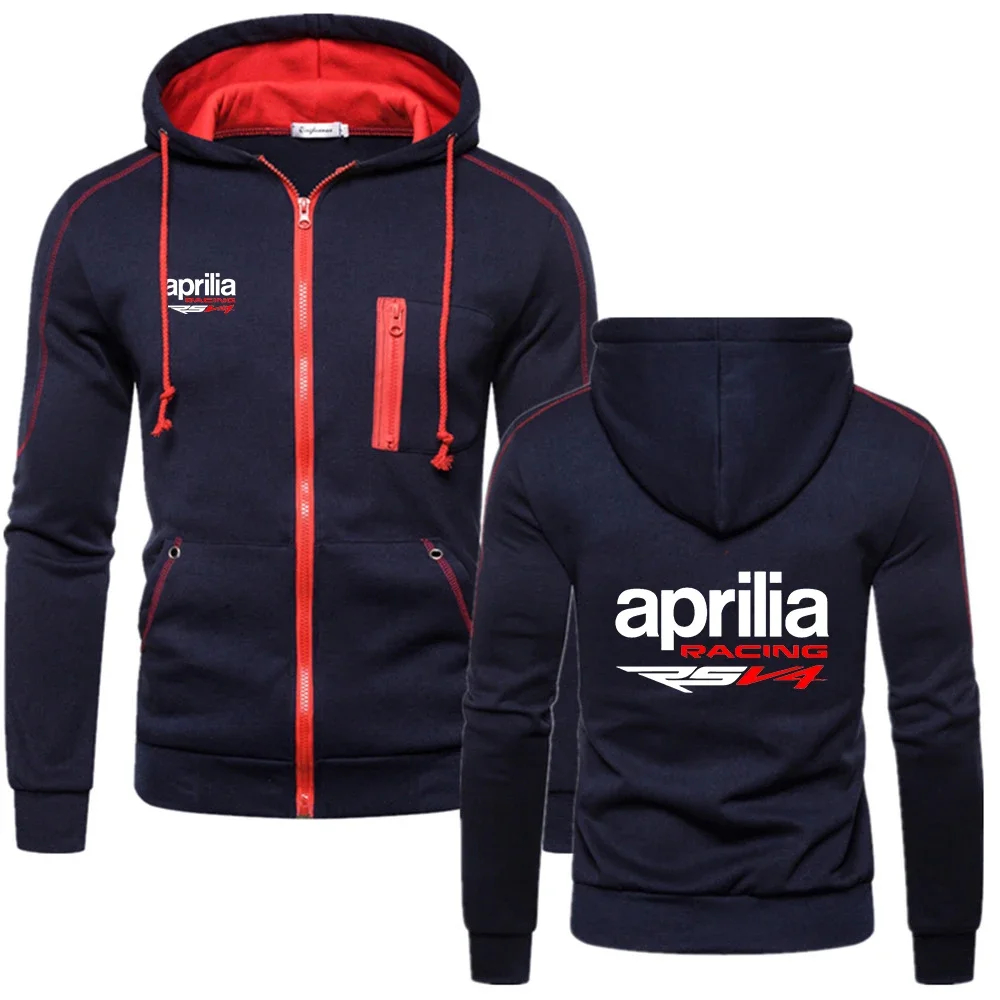 Aprilia Racing-Vêtements d\'extérieur à fermeture éclair pour homme, RSV4, 2024