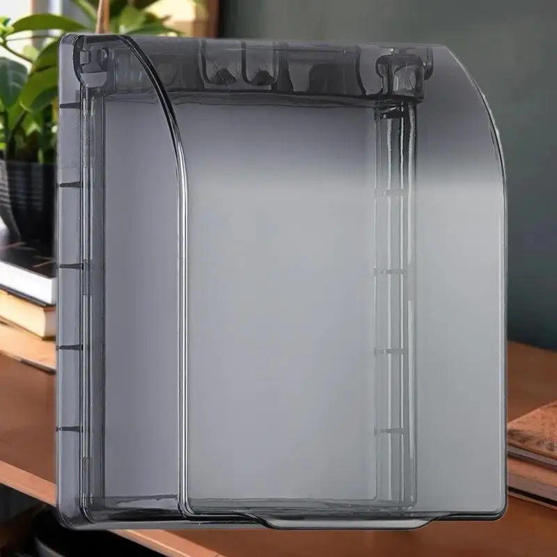 

Самоклеящаяся водонепроницаемая крышка 86-типа — брызгозащищенная защита выключателя и розетки для использования в ванной и кухне