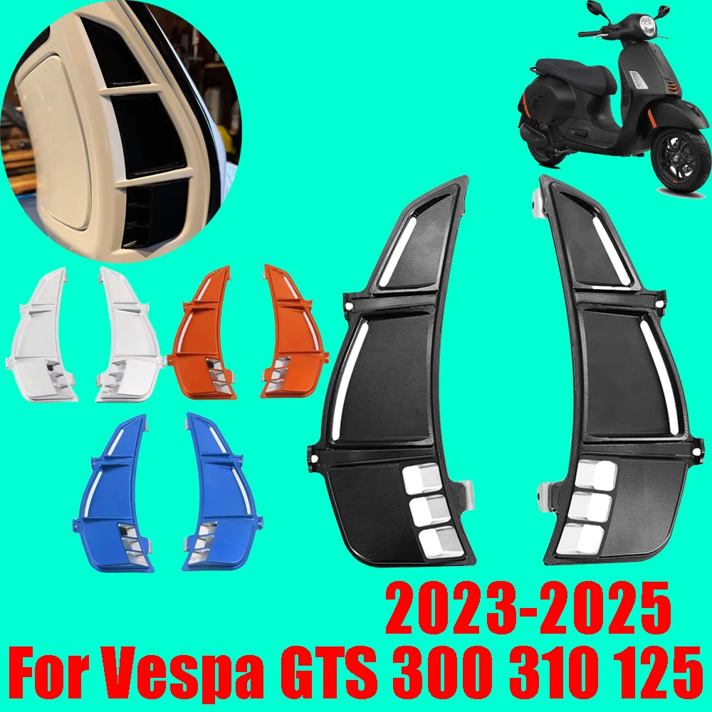 

For Vespa GTS 300 310 125 GTS300 Super 2023 2024 2025 Sei Giorni Motorcycle Accessories Radiator Guard Grille Protector Cover